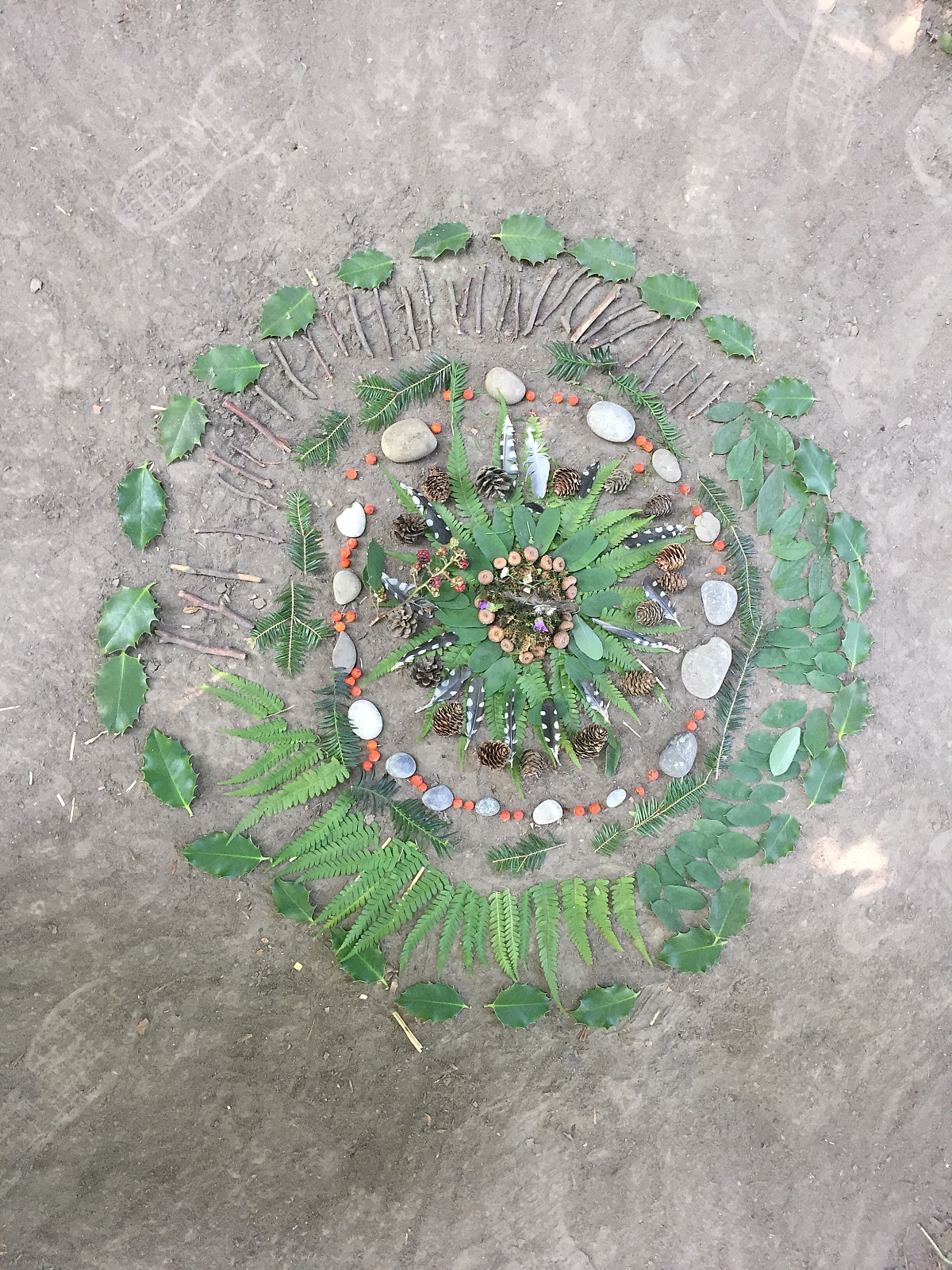 Wandmandalas 4b