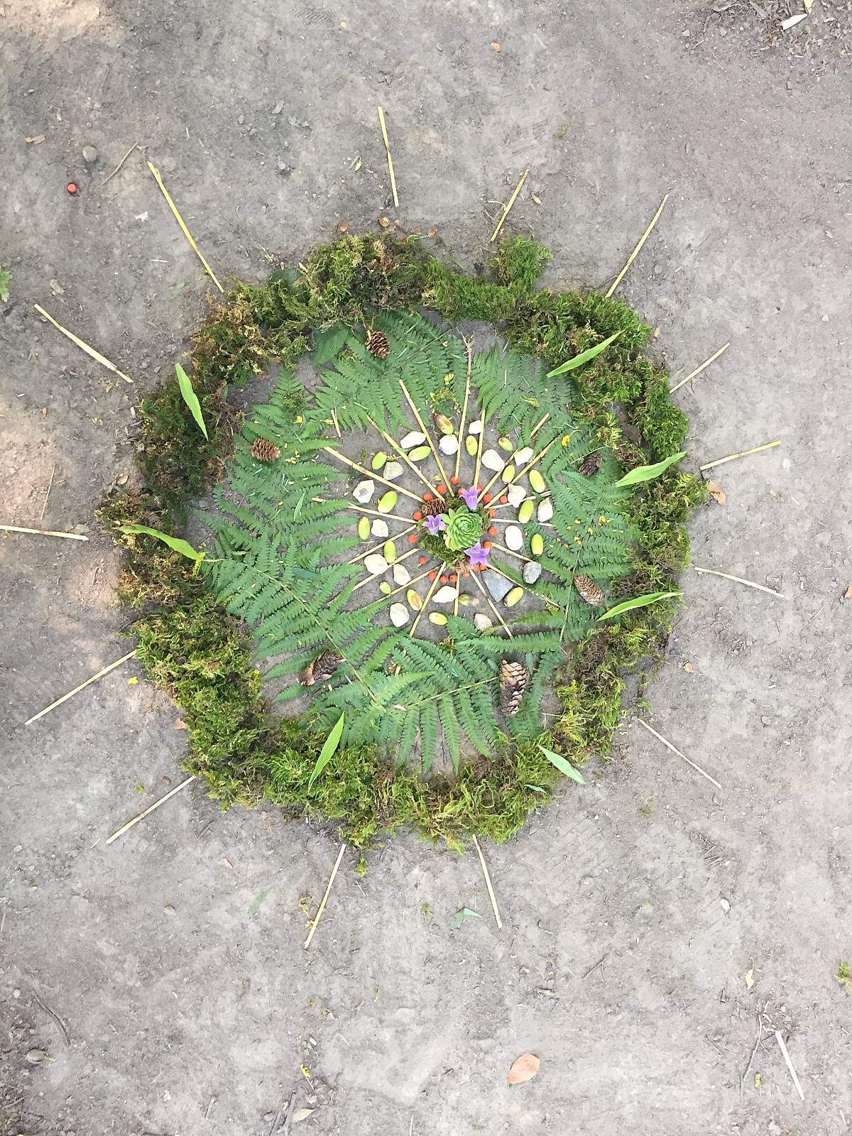 Wandmandalas 4b