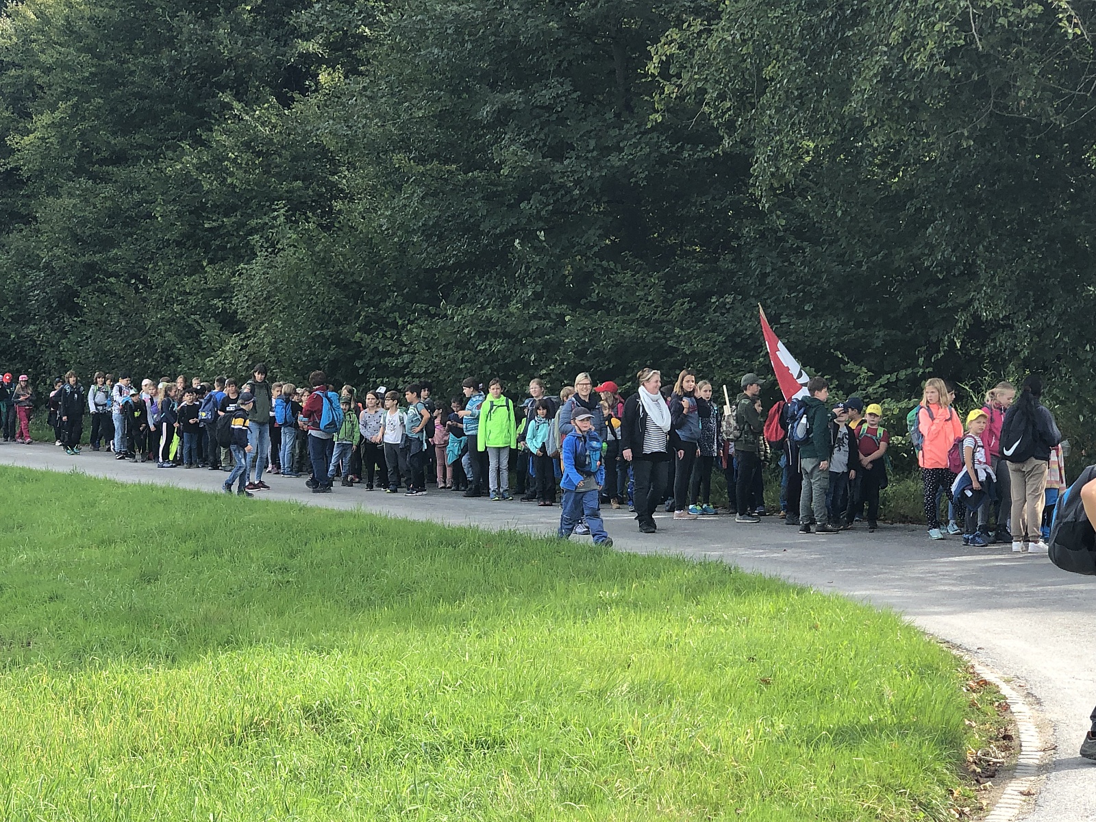 Sternwanderung mit der 3. und 4. Klasse