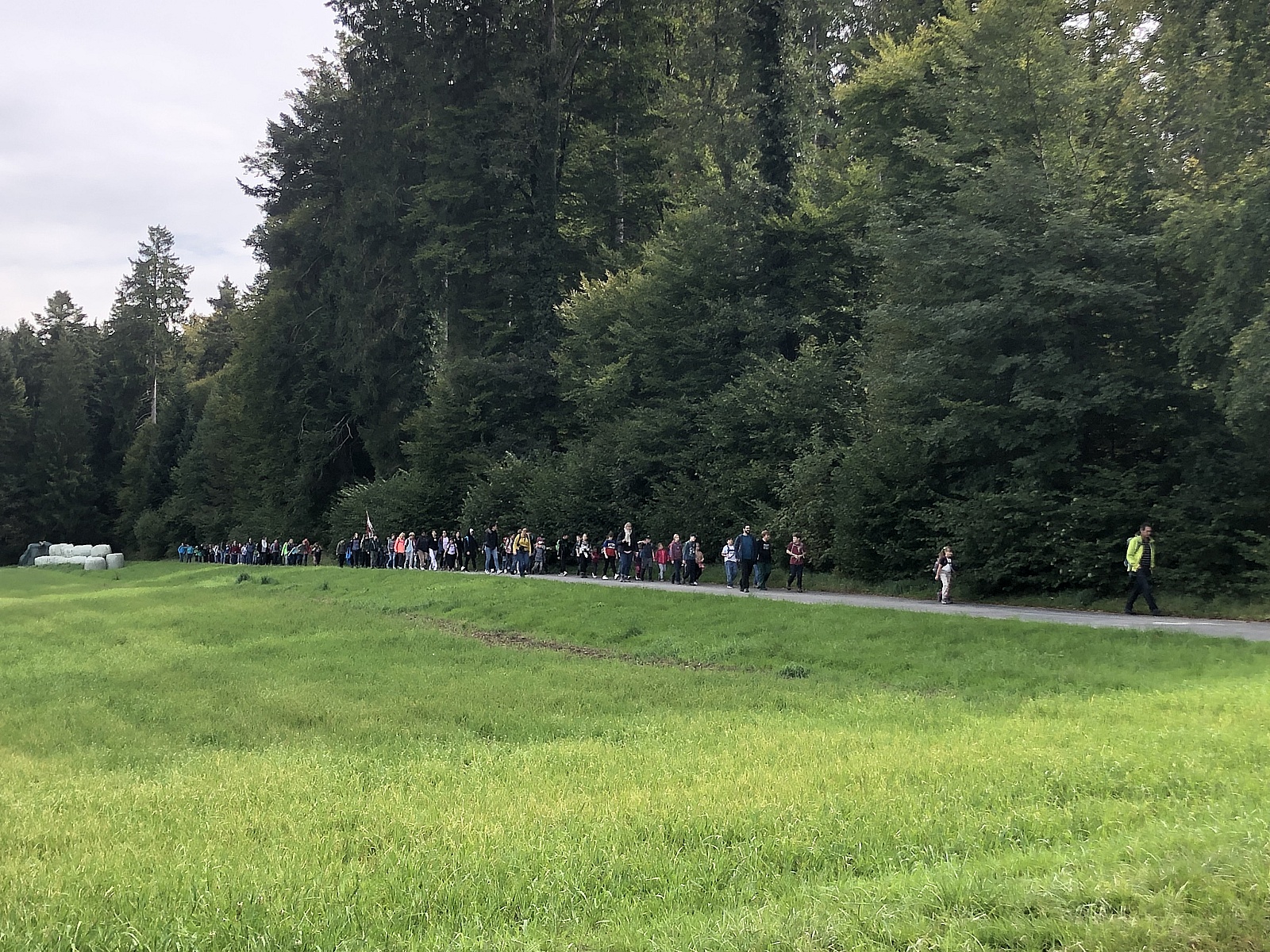 Sternwanderung mit der 3. und 4. Klasse