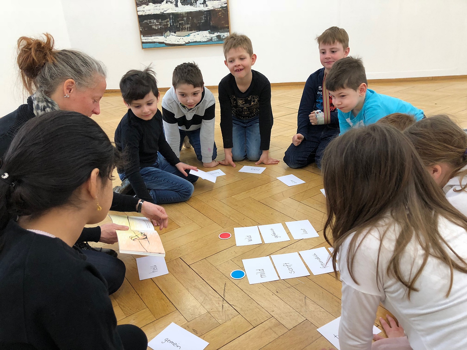 Klasse 1a: Besuch im Kunsthaus Olten