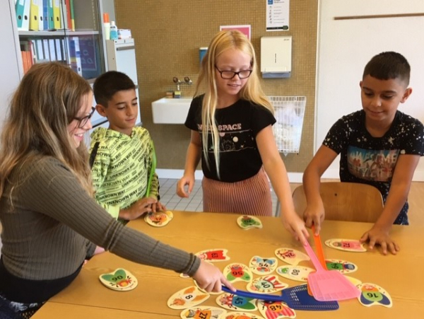 Spiel und Spass beim 1x1 in der 4c